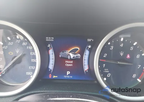 2014 Maserati Ghibli S Q4 from USA, damaged, VIN ZAM57RTA6E1090505